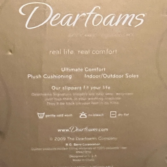 🆕 Dearfoams Special Edition Microsuede Clog Slippers Heavenly Pink Size 7 - Picture 4 of 4